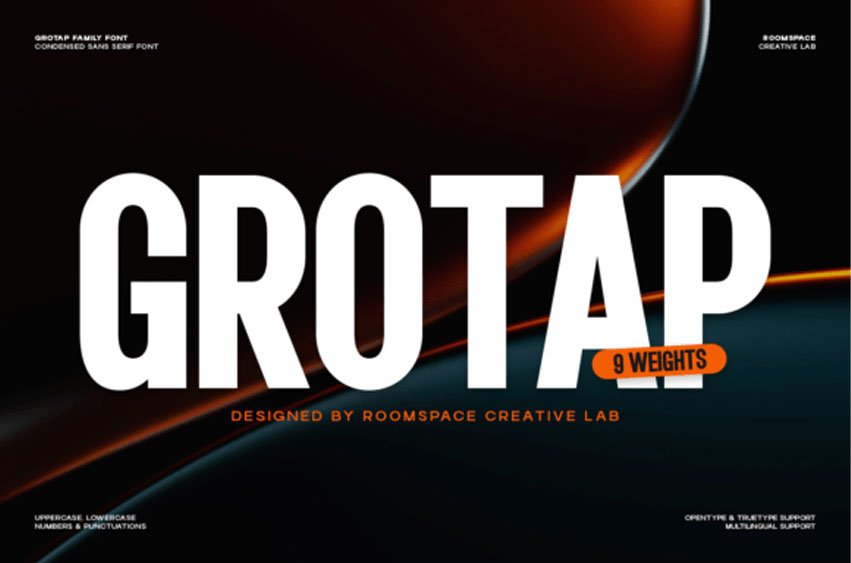 Grotap Font