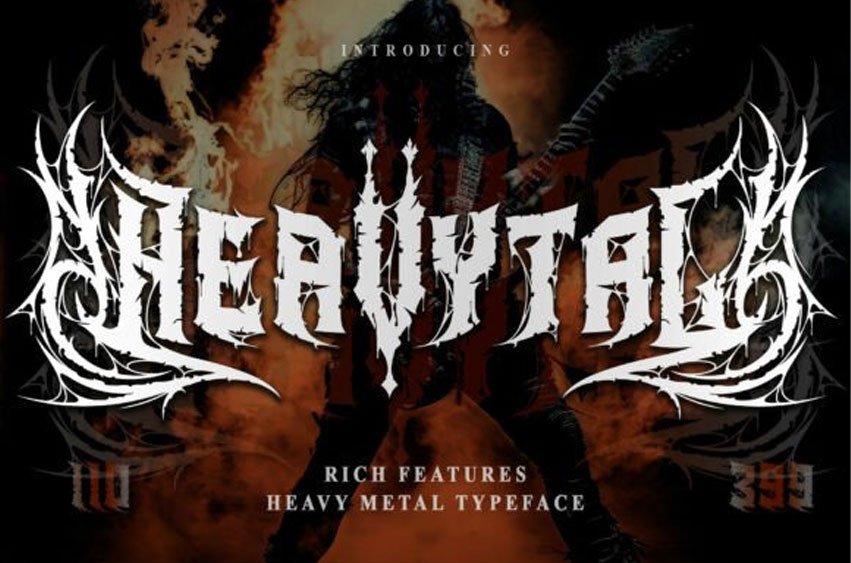 Heavytal Font