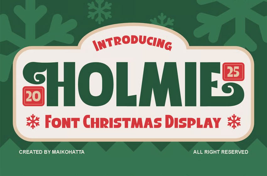 Holmie Font