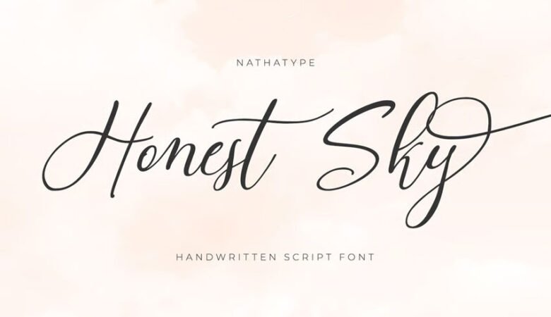 Honest Sky Font