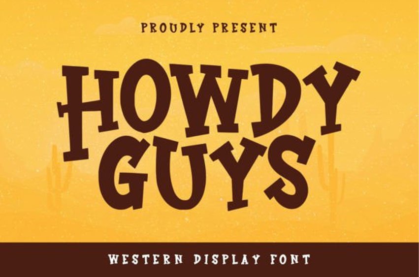 Howdy Guys Font