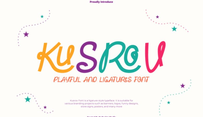 Kusrov Font