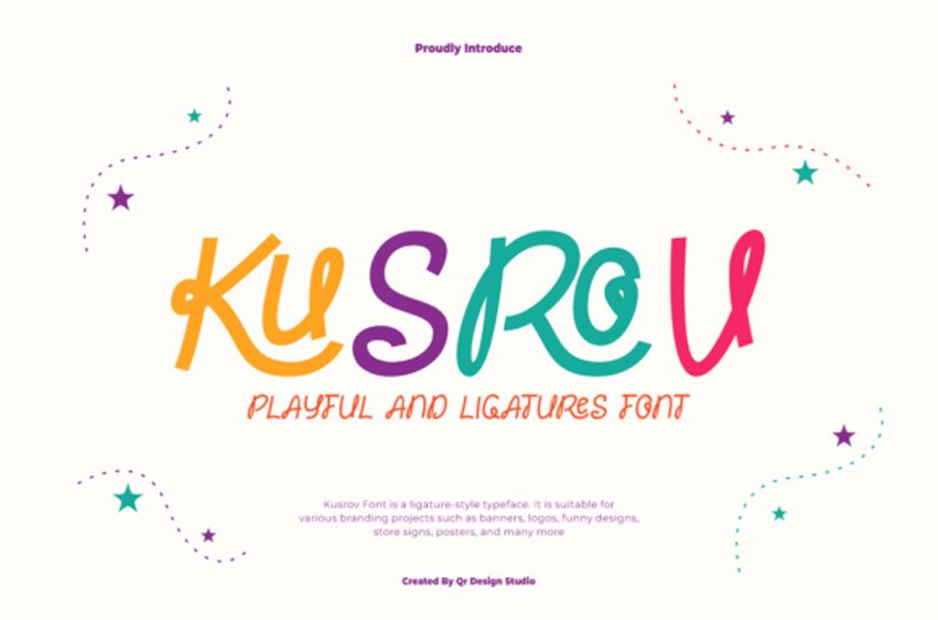 Kusrov Font