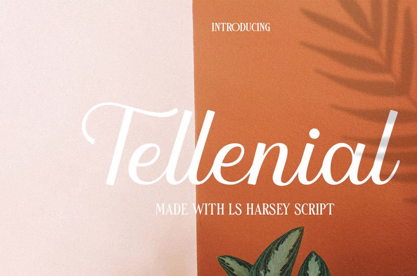 LS Harsey Script Font