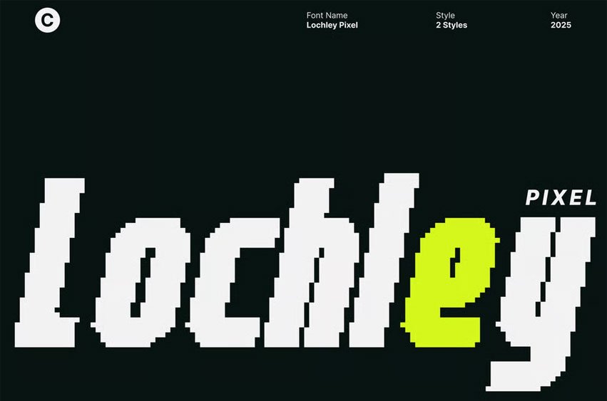 Lochley Pixel Font