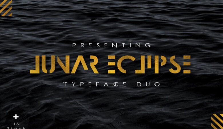 Lunar Eclipse Font