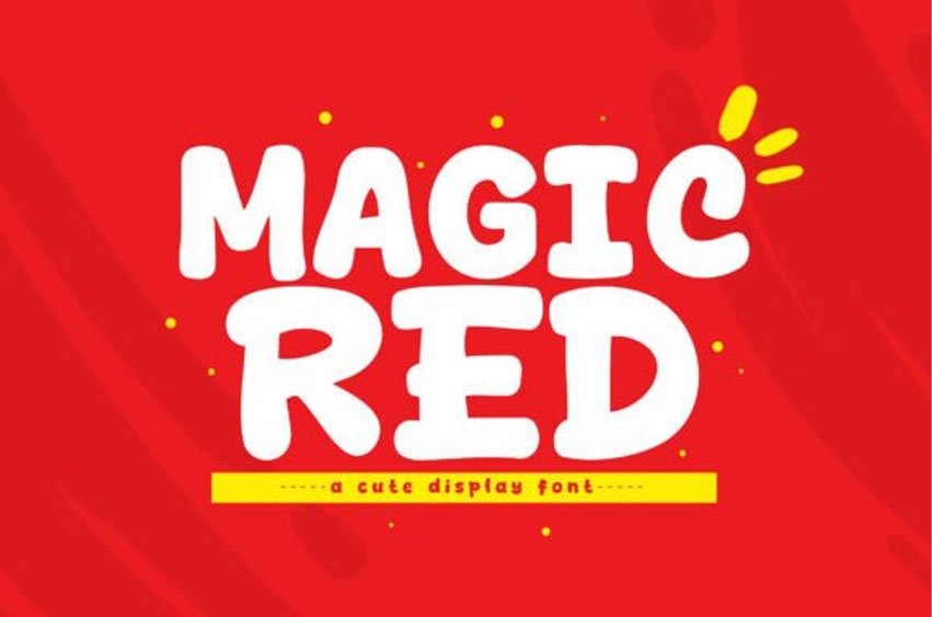 Magic Red Font