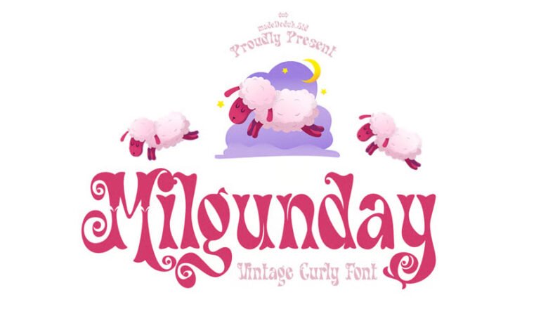 Milgunday Vintage Font
