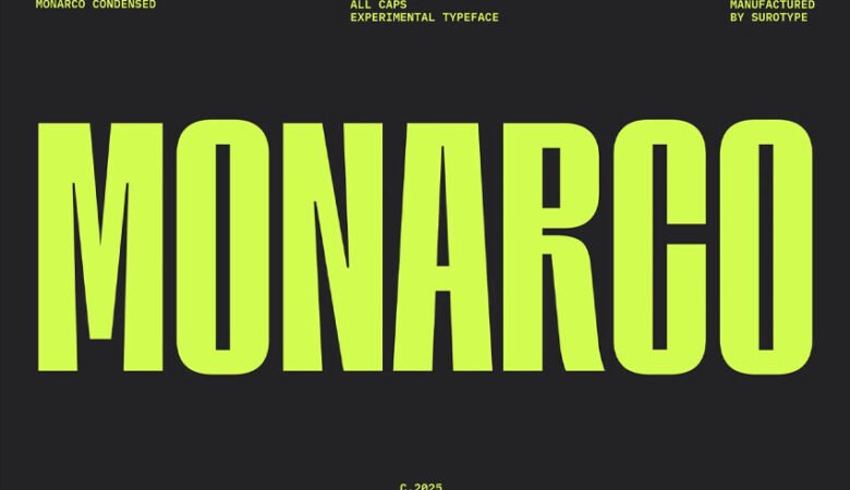 Monarco Condensed Font