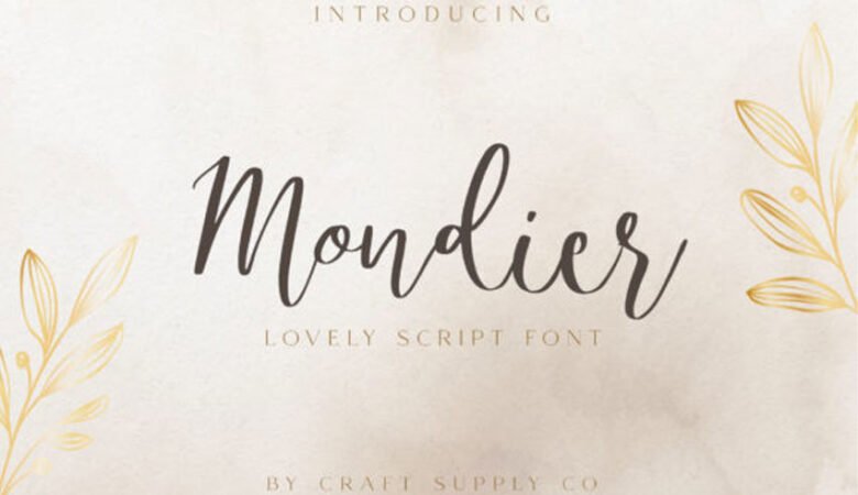 Mondier Font