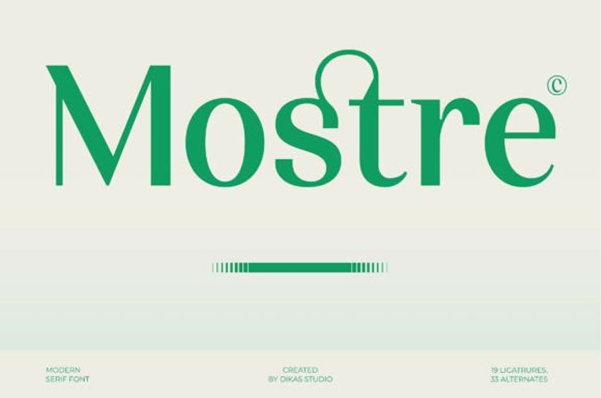 Mostre Font