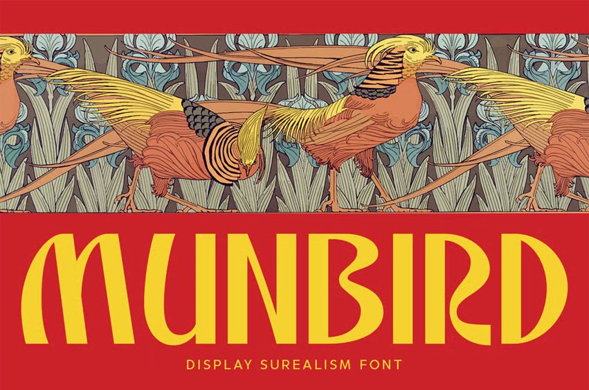 Munbird Font