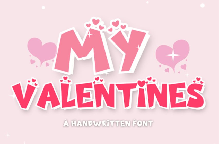 My Valentines Font