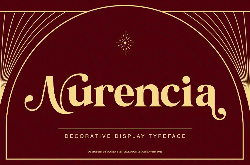 Nurencia Decorative Font
