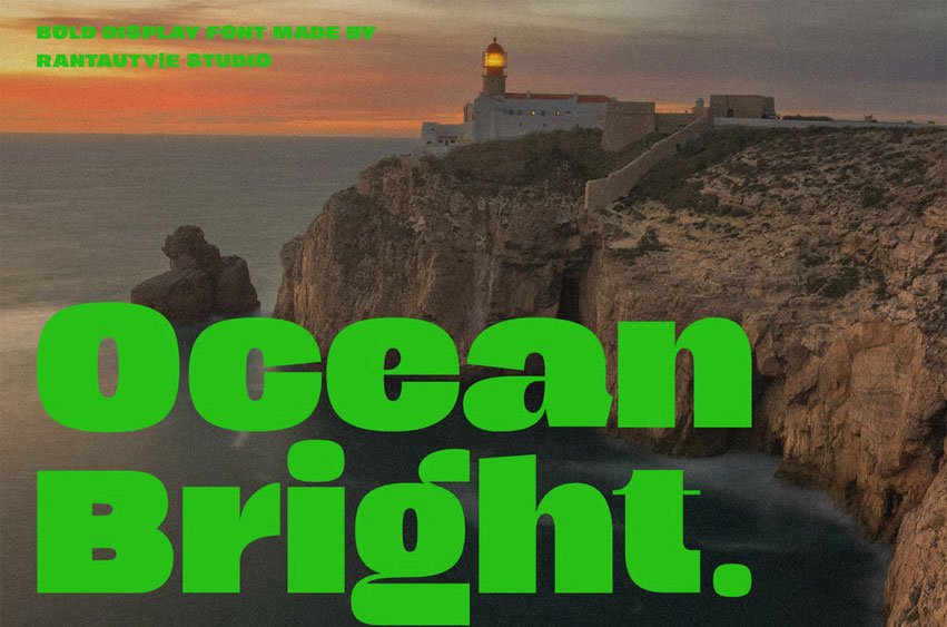 Ocean Bright Font