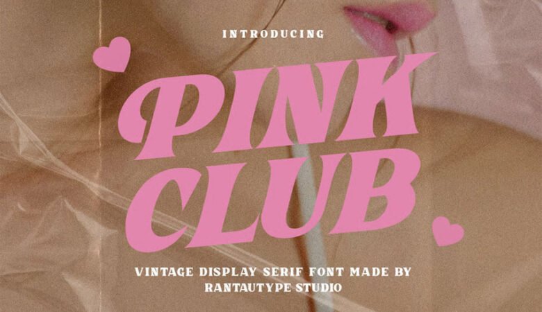 Pink Club Font