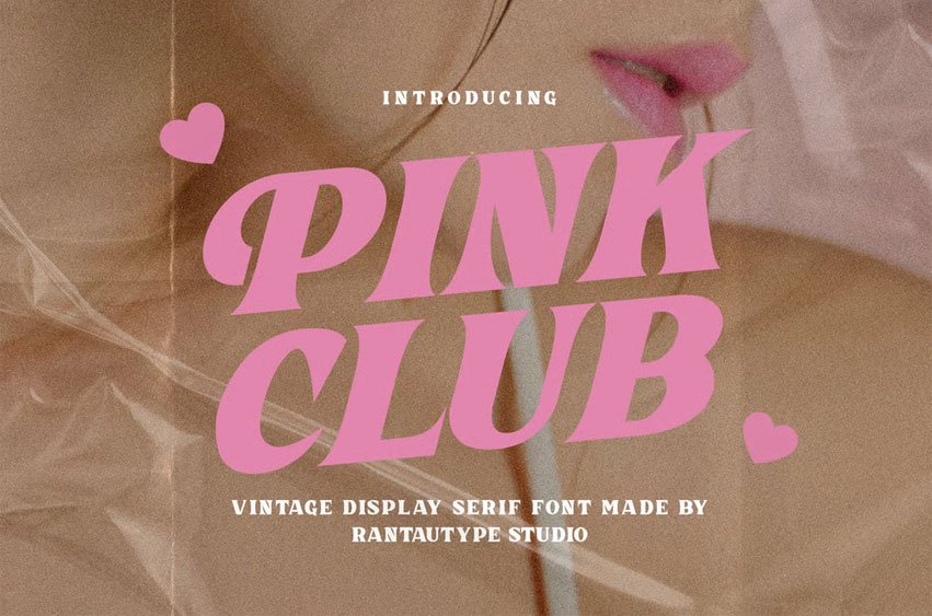 Pink Club Font