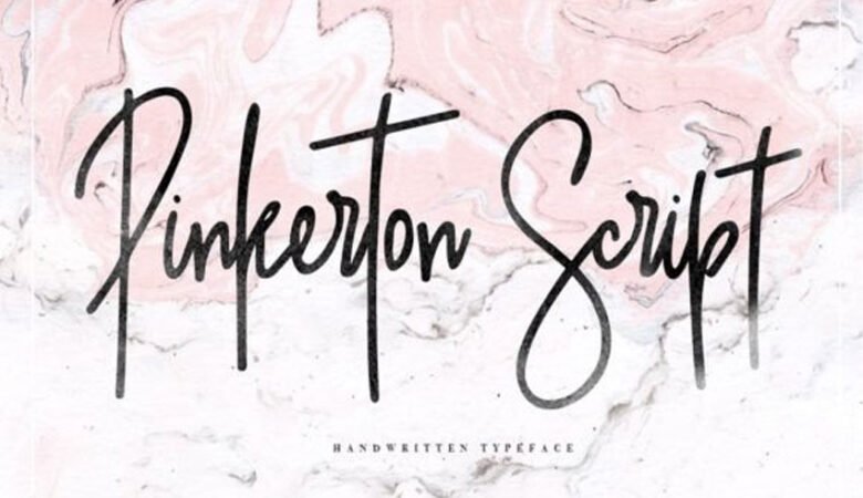 Pinkerton Script Font
