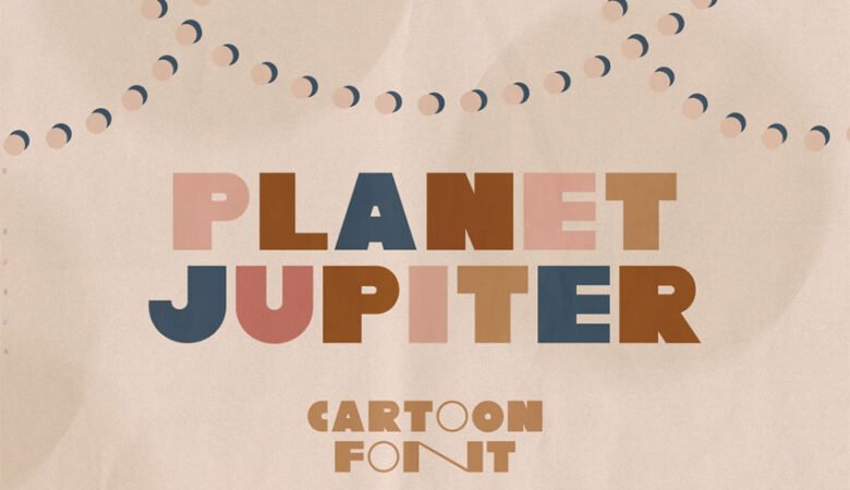 Planet Jupiter Font