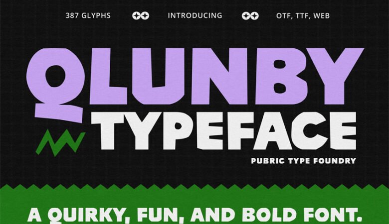 Qlunby Font