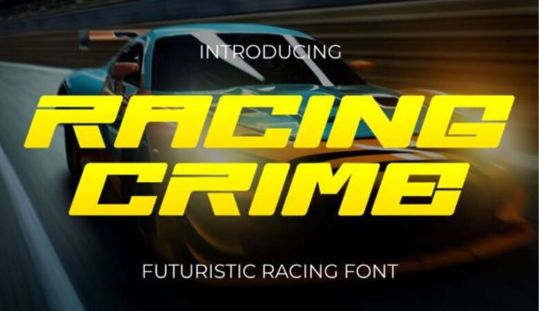 Racing Crime Font