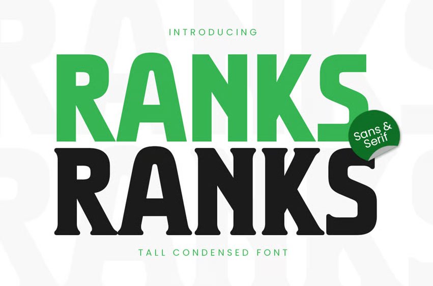 Ranks Font
