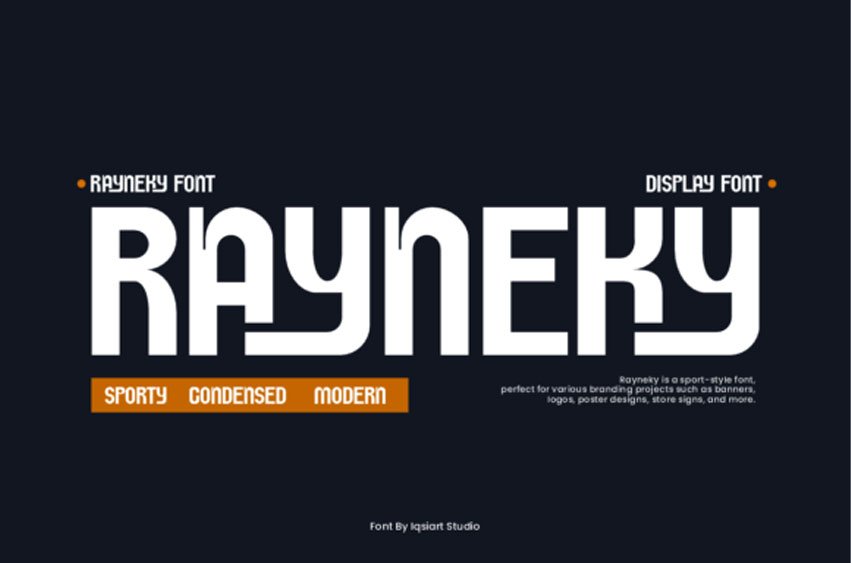 Rayneky Font