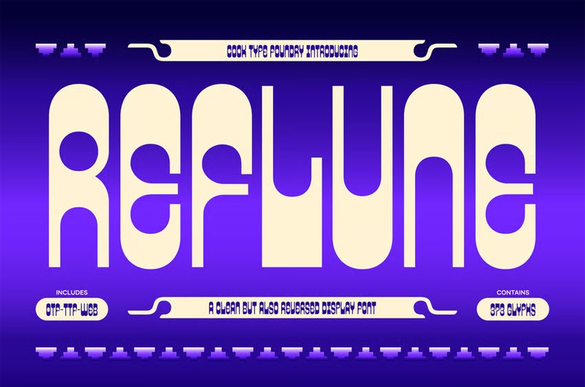 Reflune Font