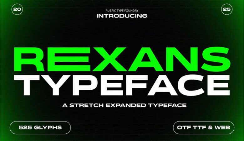 Rexans Typeface Font