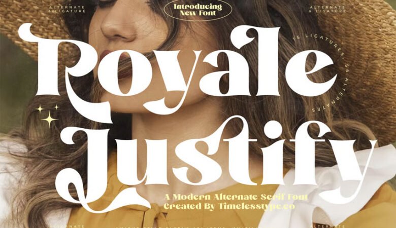 Royale Justify Font
