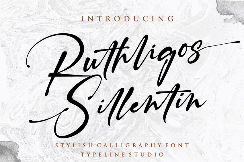 Ruthligos Sillentin Font