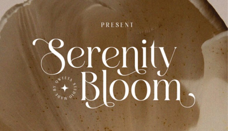 Serenity Bloom Font