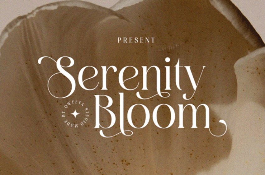 Serenity Bloom Font