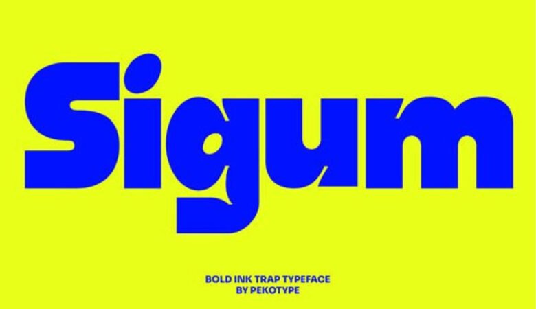 Sigum Font
