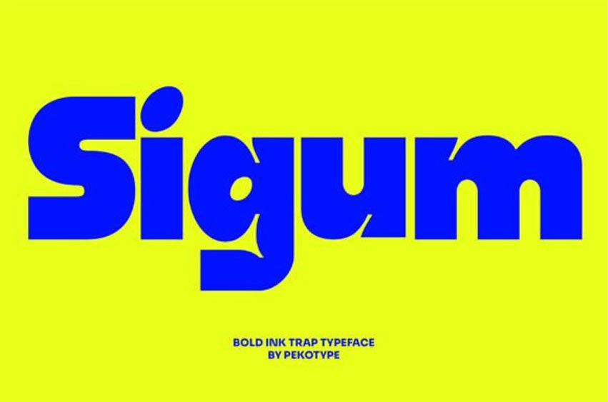 Sigum Font