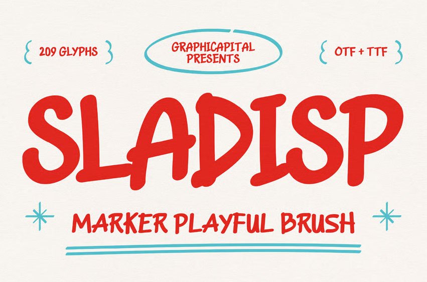 Sladisp Font