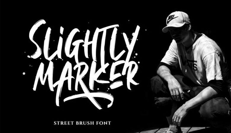 Slightly Marker Font
