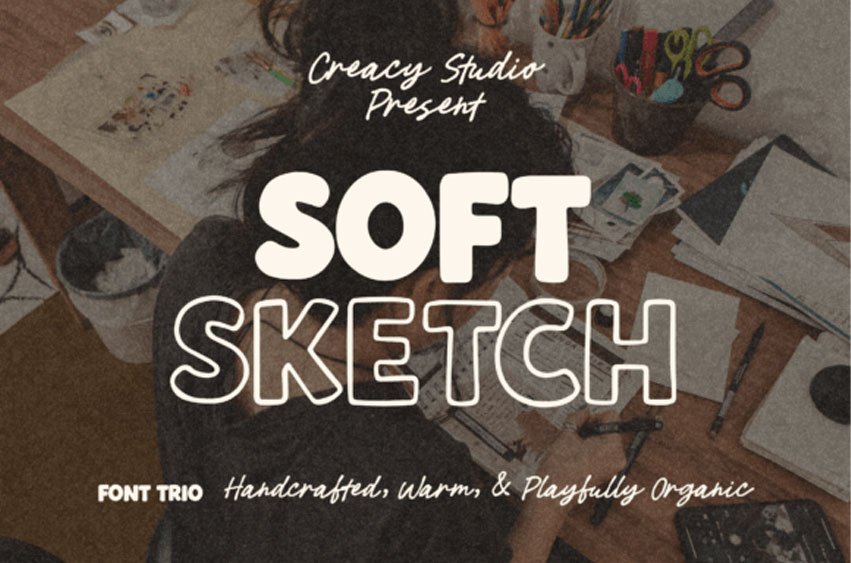 Soft Sketch Trio Font