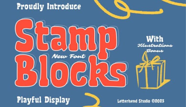 Stamp Blocks Font