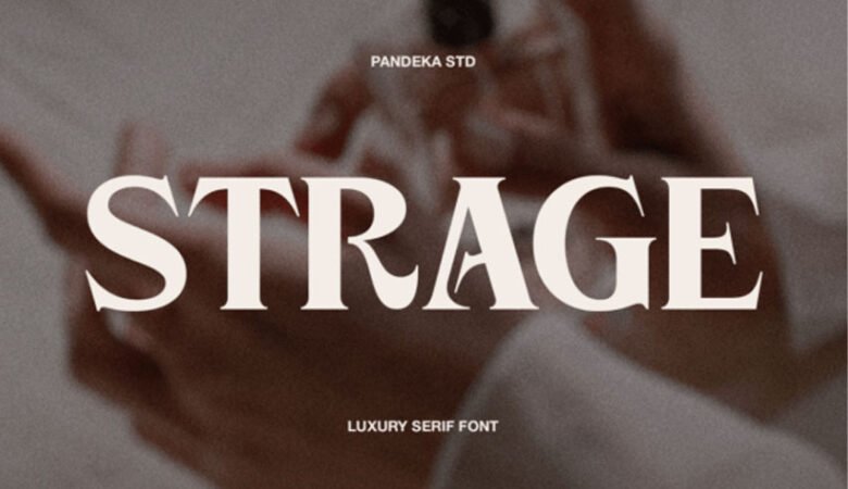 Strage Font