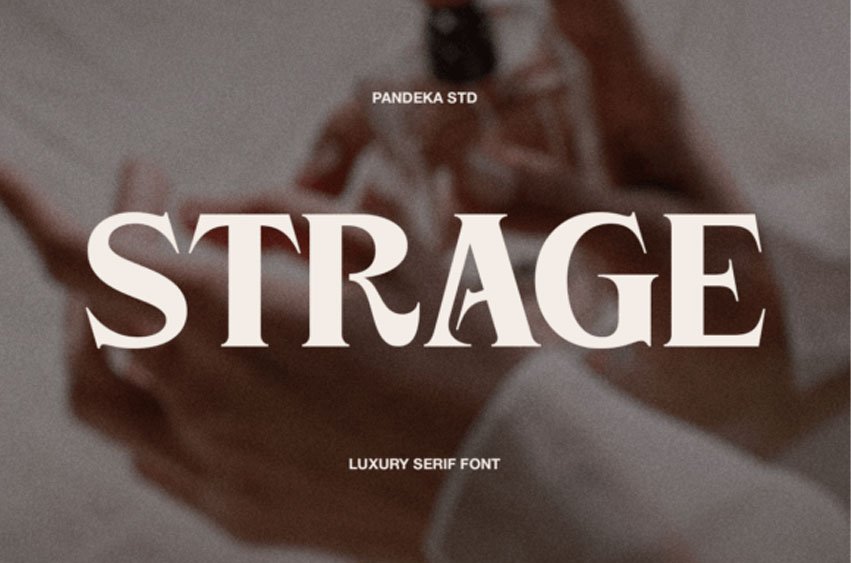 Strage Font