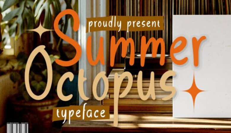Summer Octopus Font