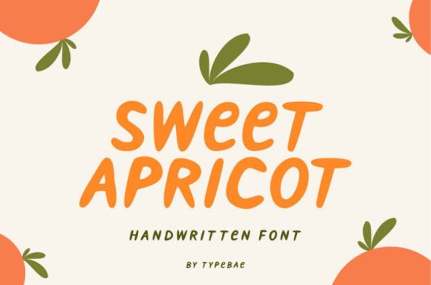 Sweet Apricot Font