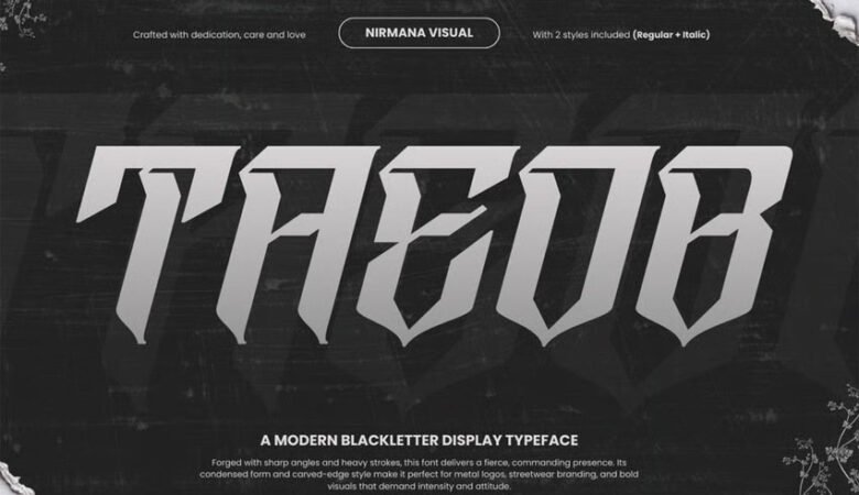 Taeob Gothic Font