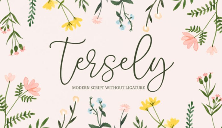 Tersely Font