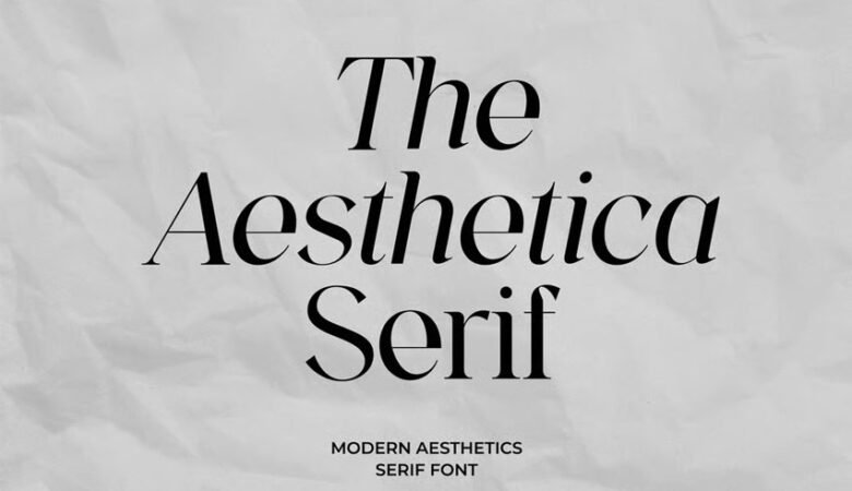 The Aesthetica Serif Font