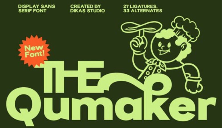 The Qumaker Font