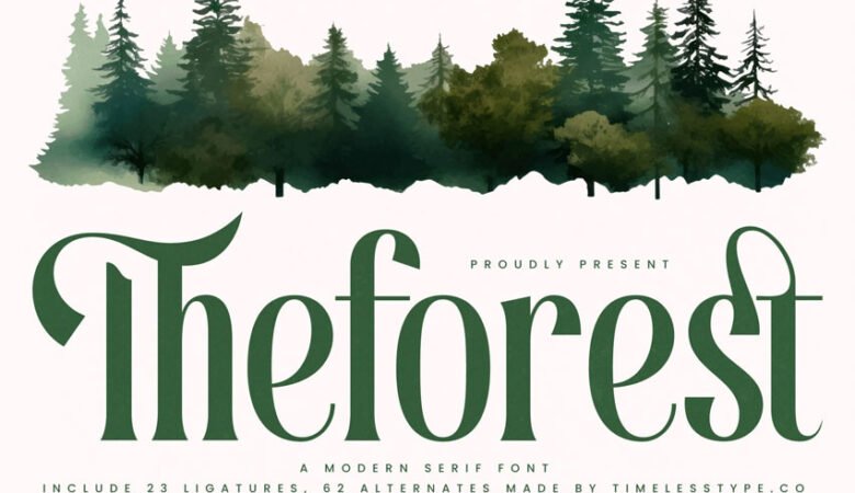 Theforest Font