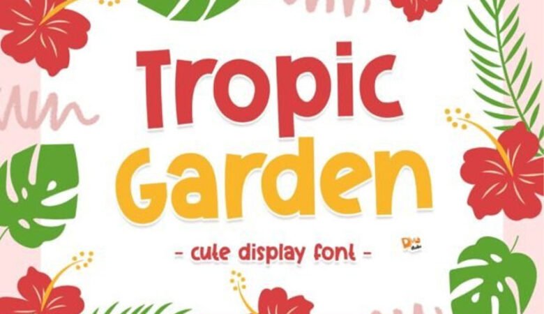 Tropic Garden Font