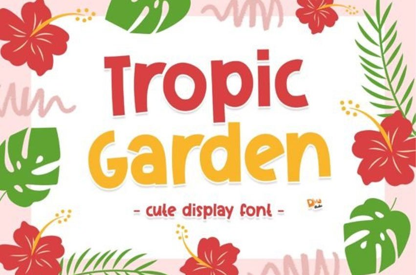 Tropic Garden Font